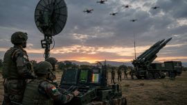 Indian Army, Army, Indian Army target systems, drone swarm target system, Army air defence training, missile threat simulation, multirotor copter target, Intermediate Target System Rocket, Indian Army modernisation, evolving air threats, Indian Express news