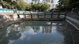 Mumbai lake rejuvenation project