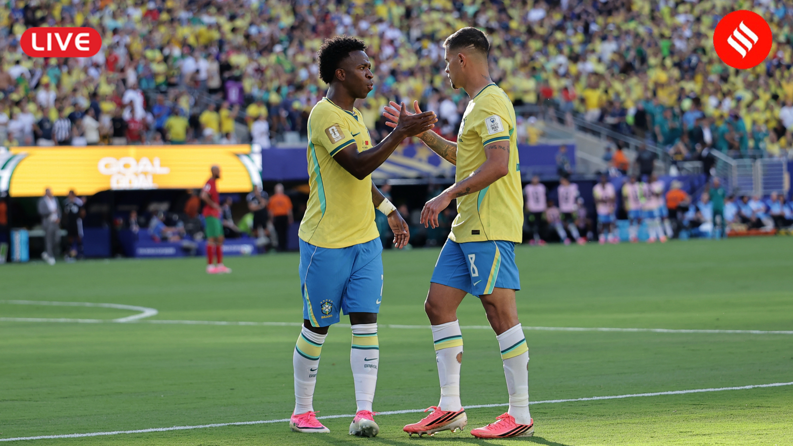  Follow BRA vs HAI live score updates. (AP)