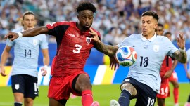 Cape Verde held Uruguay to a 2-2 draw in the FIFA World Cup 2026 match in Florida. (CREDIT: AP)
