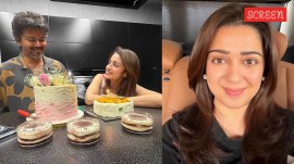 Charmme Kaur left a comment on Trisha Krishnan's birthday post for Vijay, accompanied calling them a 'pure gold couple,'