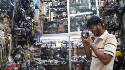 Ahmed Camera House in Mumbai’s Chor Bazaar preserves thousands of vintage cameras collected over five decades.The family-run shop is home to rare cameras and photographic equipment from across India. (Express Photo by Akash Patil)