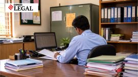 Delhi High Court clerk dismissal compensation