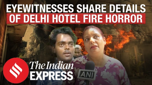 Delhi fire