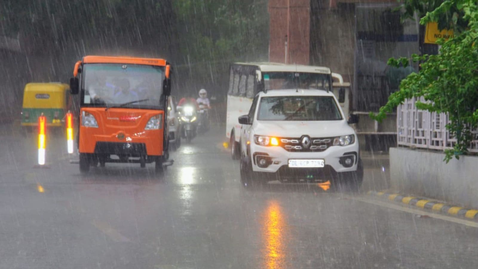 Dip in temperature, gusts with speed up to 90 kmph: Rain lashes Delhi-NCR