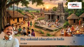 Pre-colonial education in India