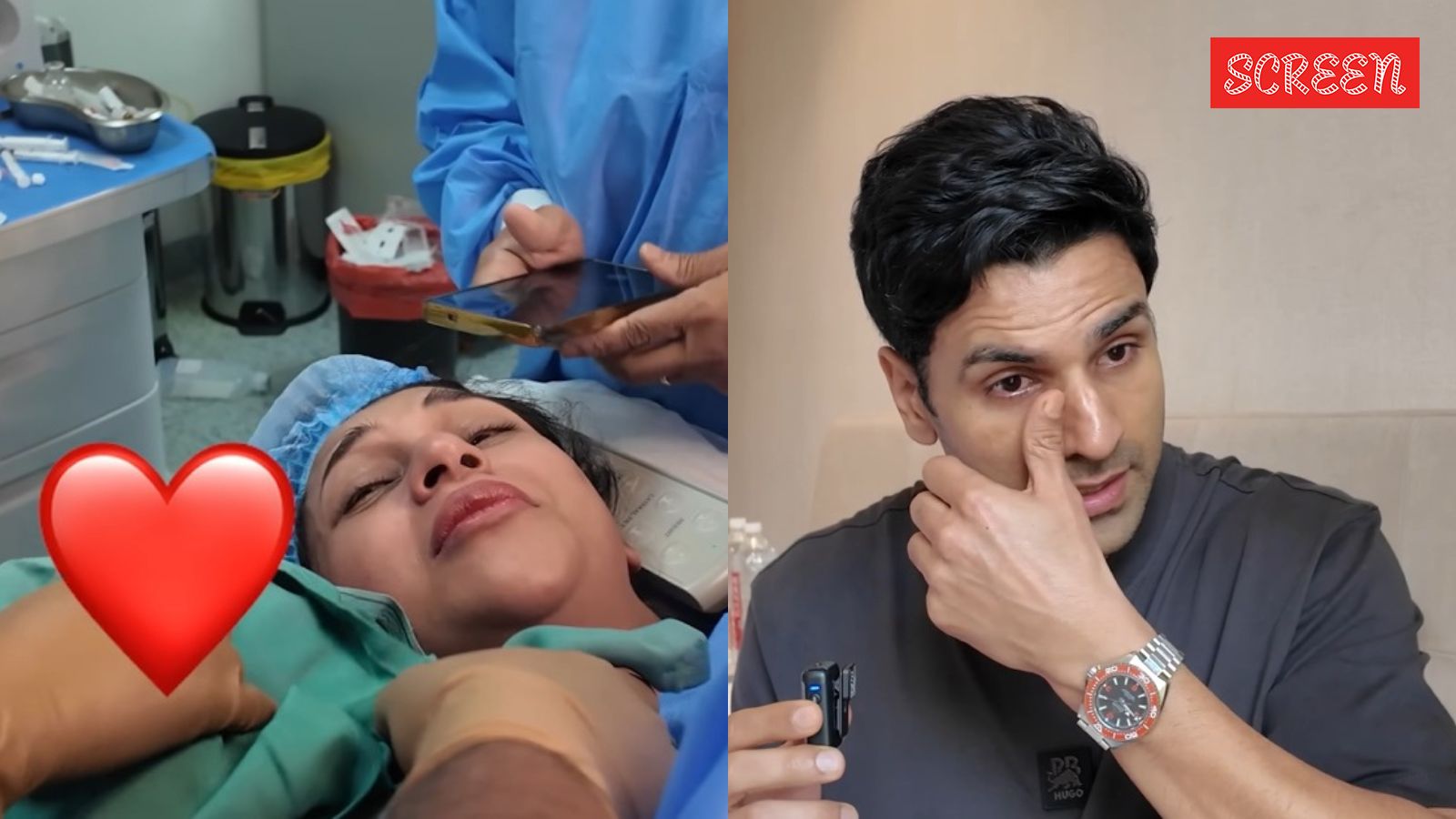 Vivek Dahiya breaks down after Divyanka Tripathi’s delivery; couple names twins ‘T1, T2’. Watch