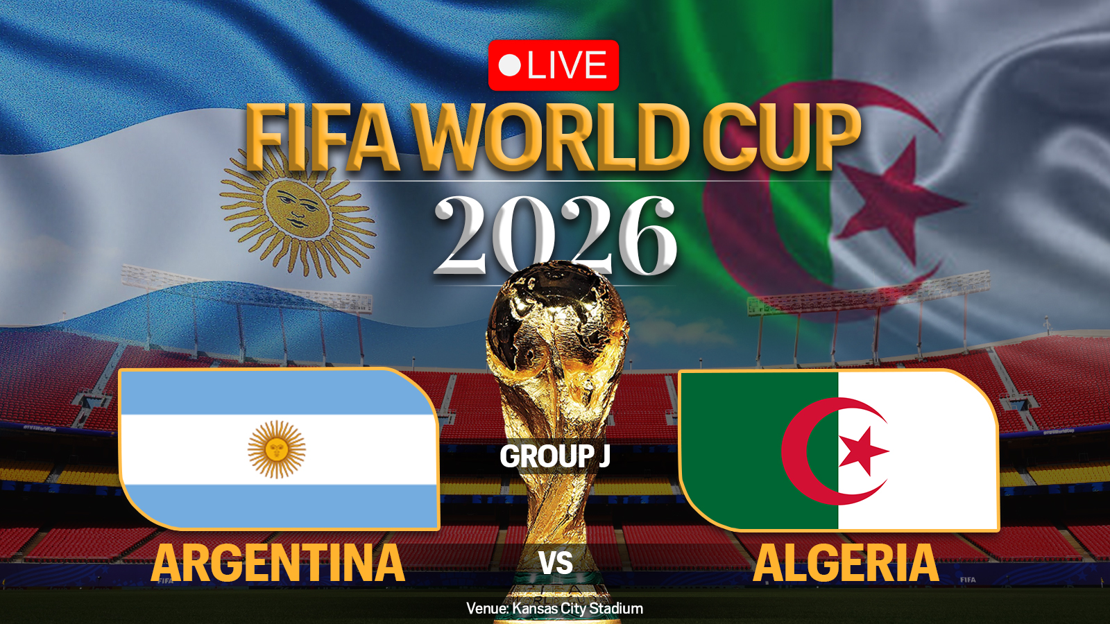 FIFA World Cup 2026, Argentina vs Algeria Football LIVE Score: Messi to play 200th game for Argentina today | Football News