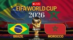 Brazil vs Morocco FIFA World Cup 2026 Group C Match Live Score: