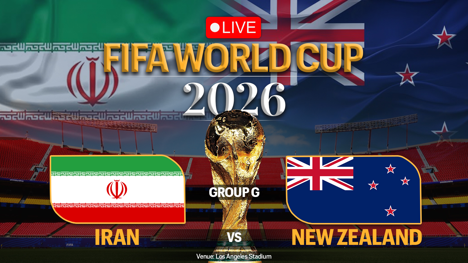 FIFA World Cup 2026, Iran vs New Zealand Live Score: After rough build up, Iran to play WC opener today | Football News