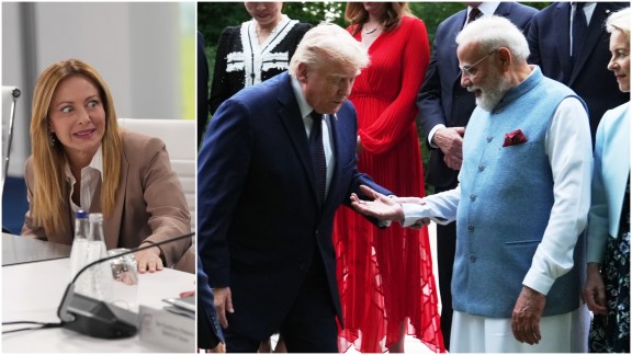 Giorgia Meloni, Donald Trump, Narendra Modi, G7 Summit viral moments