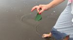 The YouTuber highlighted the lack of sufficient dustbins at the Goa beach