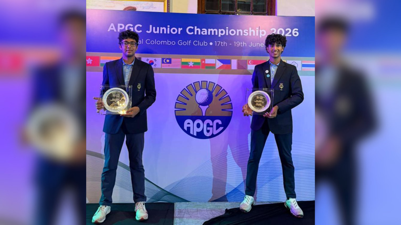 Chandigarh duo of Harjai Milkha Singh and Krish star in Indian win in APGC Jr