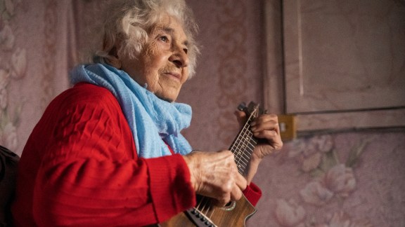 playing guitar