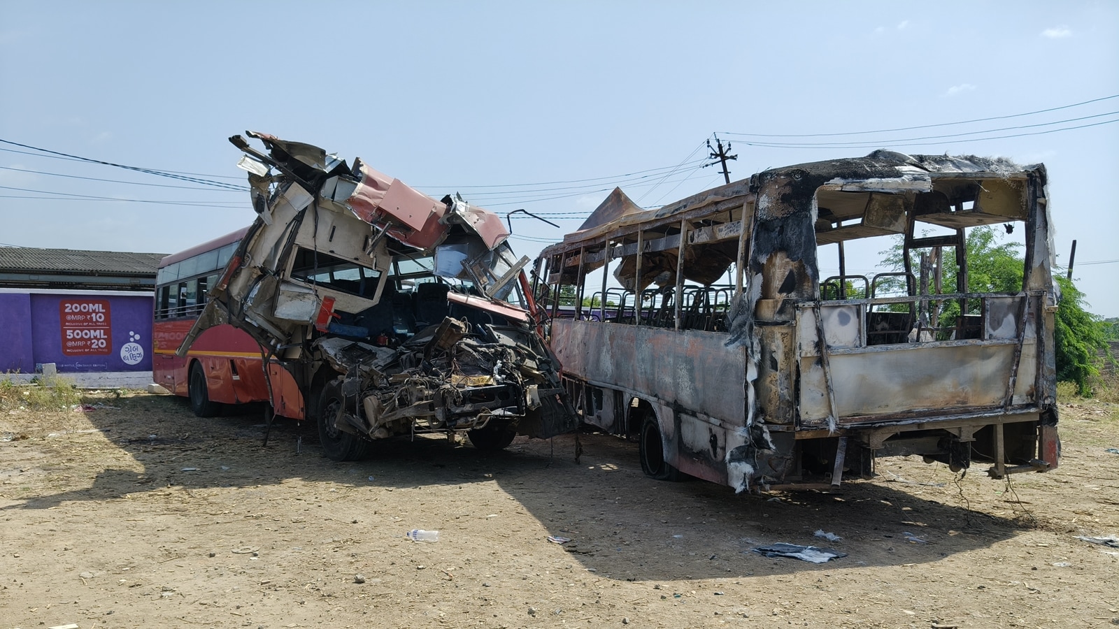 Surat bus crash: Kin provide blood samples for DNA matching | Ahmedabad News Surat bus crash: Kin provide blood samples for DNA matching | Ahmedabad News
