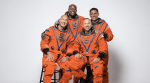 Nasa’s Randy Bresnik, Frank Rubio, and Andrew Douglas, along with European Space Agency astronaut Luca Parmitano, have been selected for the Artemis III mission. (Image: X/ Thomas Pesquet)