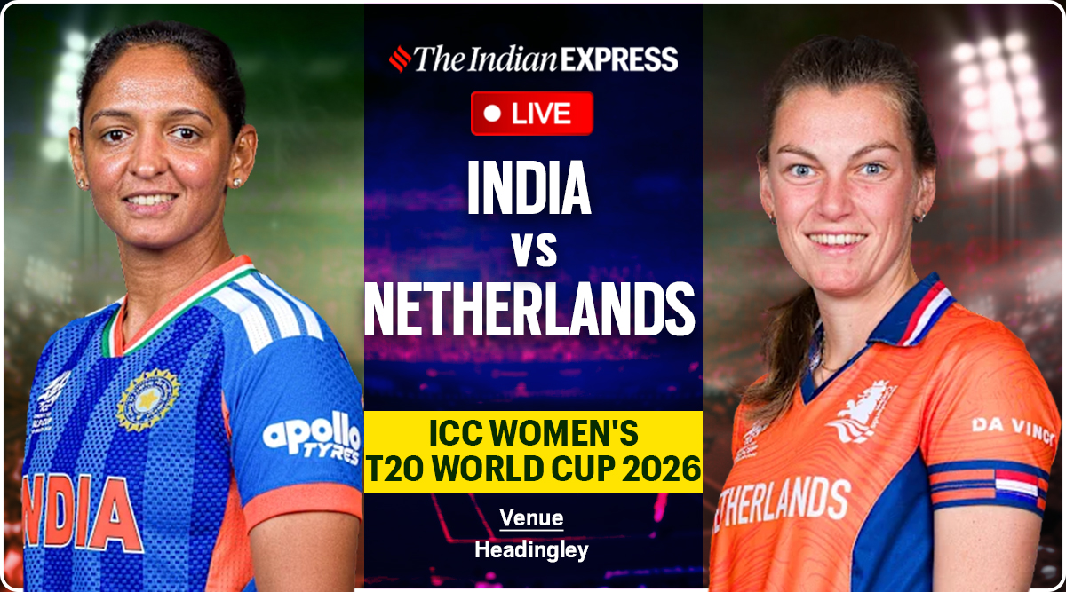 IND-W vs NED-W Live Cricket Score, India vs Netherlands ICC Women’s T20 World Cup 2026 Today Match