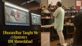 IIM Ahmedabad professor uses Dhurandhar to teach statistics
