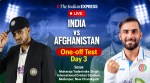 India vs Afghanistan One-Off Test Match Day 3 Live Score: IND take on AFG in Mullanpur.