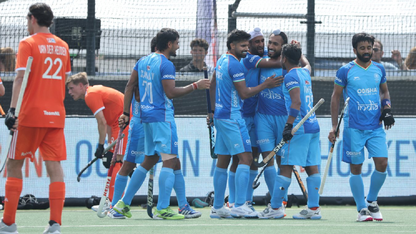 India Hockey Team vs netherlands