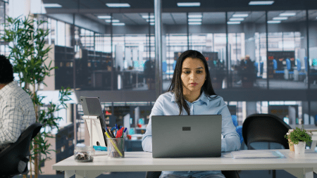Women professionals reported strong salary gains after transitioning into AI-enabled careers, according to Scaler's India AI Workforce Report 2026. (Image: Magnetic)