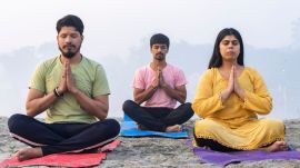 Yoga poses for healthy ageing after 40