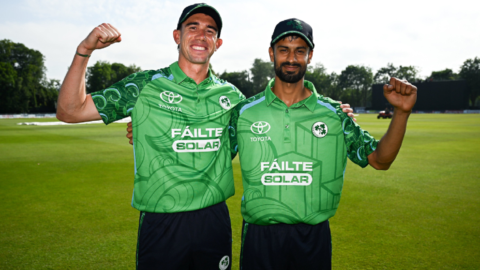 Two debutants, born in South Africa and India, bring down world champions India