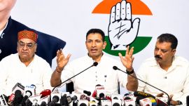 Addressing a press conference, Madhya Pradesh Congress president Jitu Patwari alleged that the BJP government had become synonymous with corruption and questioned the rapid expansion of land holdings linked to the Chief Minister's family.