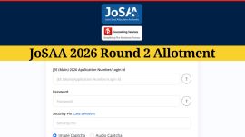 JoSAA Round 2 Seat allotment 2026