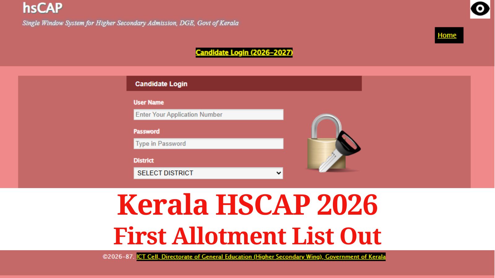Kerala HSCAP Plus One First Allotment Result 2026 Out: How to check, next steps for candidates