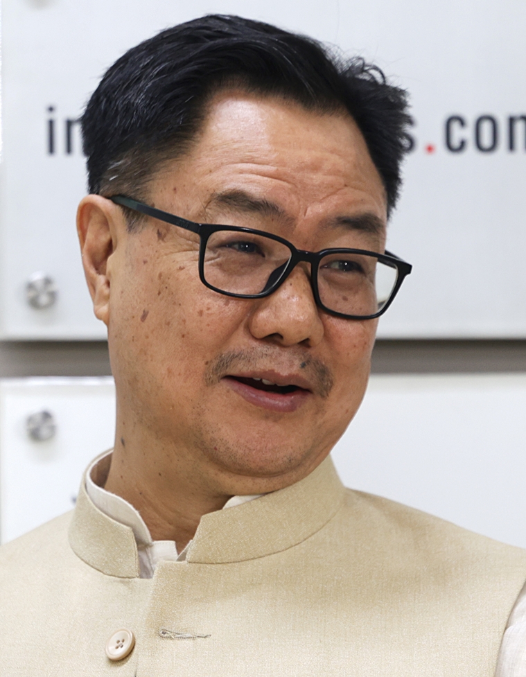 Kiran Rijiju at Idea Exchange: ‘Anybody can create a political party but don’t undermine and ridicule Indian democracy’