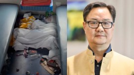 Kiren Rijiju viral train cleanliness video
