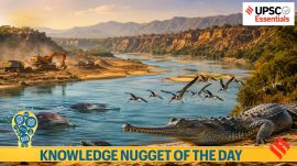 Knowledge Nugget: Why is the Chambal River in Focus? Understanding its course, tributaries and ecological significance
