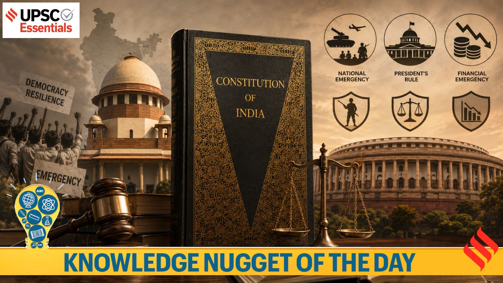 Knowledge Nugget | Emergency back in focus: What UPSC aspirants should know
