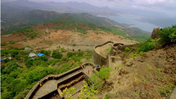 Ketan went to Lohagad Fort in Malavali, near Lonavala in Pune district, for a trek with his friend. (Credit: Wikimedia Commons)