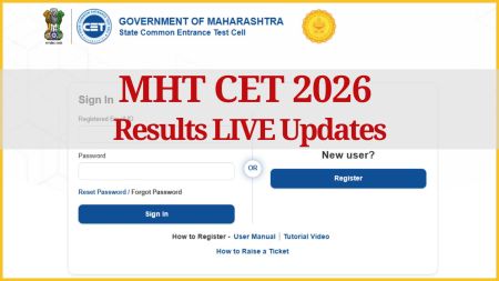 MHT CET Results 2026 Live Updates