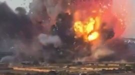 Massive explosion rips through fireworks factory in Malta; 2 Injured