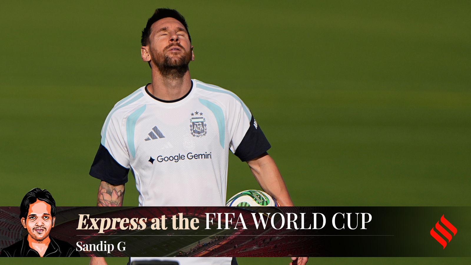 Messi wants to match Messi himself, composing a tribute act to himself. (AP)