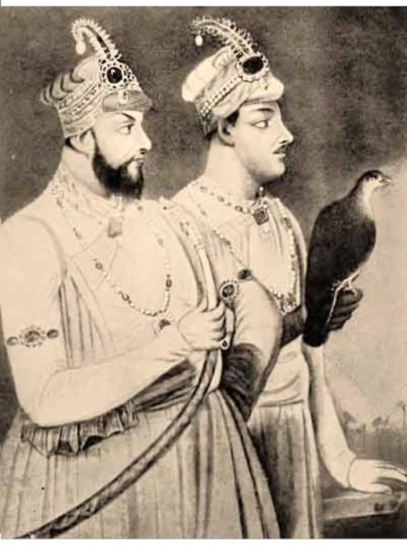 l-r: Mir Jafar and Mir Miran (Wikipedia)