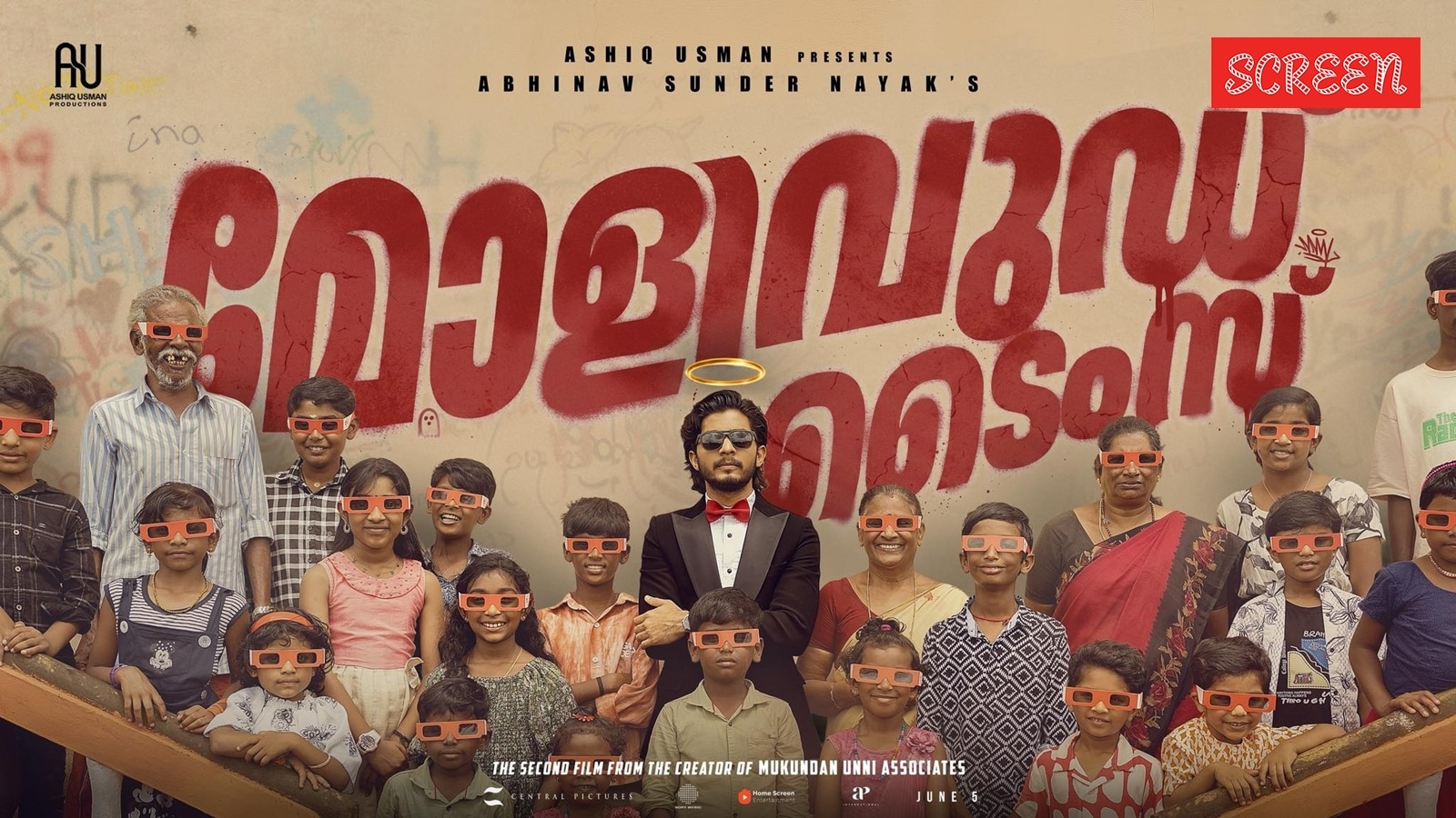Naslen's Mollywood Times is directed by Abhinav Sunder Nayak.