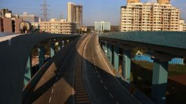 Mrinaltai Gore flyover construction lapses