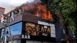 Mysuru pub fire