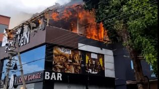 Mysuru pub fire