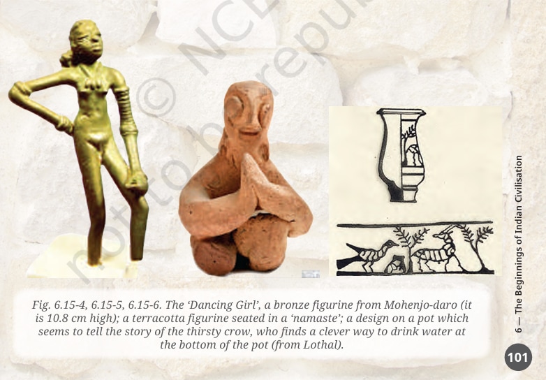 In NCERT Art textbook, ‘Dancing Girl’ covered up