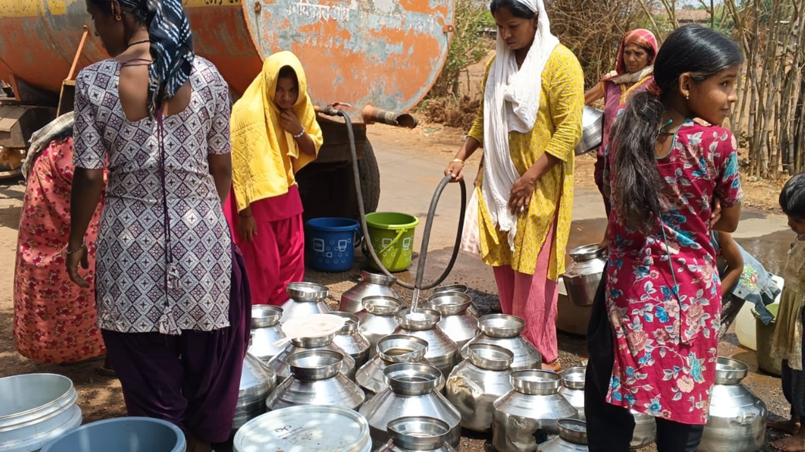 ‘Feels abnormal not to fetch water’: Tankers reach Nandurbar villages after Express report