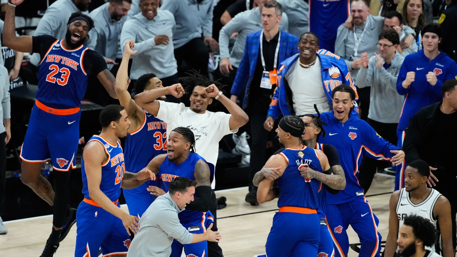 New York Knicks defeat San Antonio Spurs to snap 53-year NBA title drought