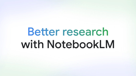 Google’s NotebookLM gets new AI-powered research features, chat-based source discovery and expanded export options. (Image: Google Blog)