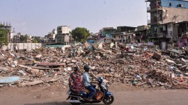 Surat civic chief to Gujarat High Court: No orders were passed to demolish shanties