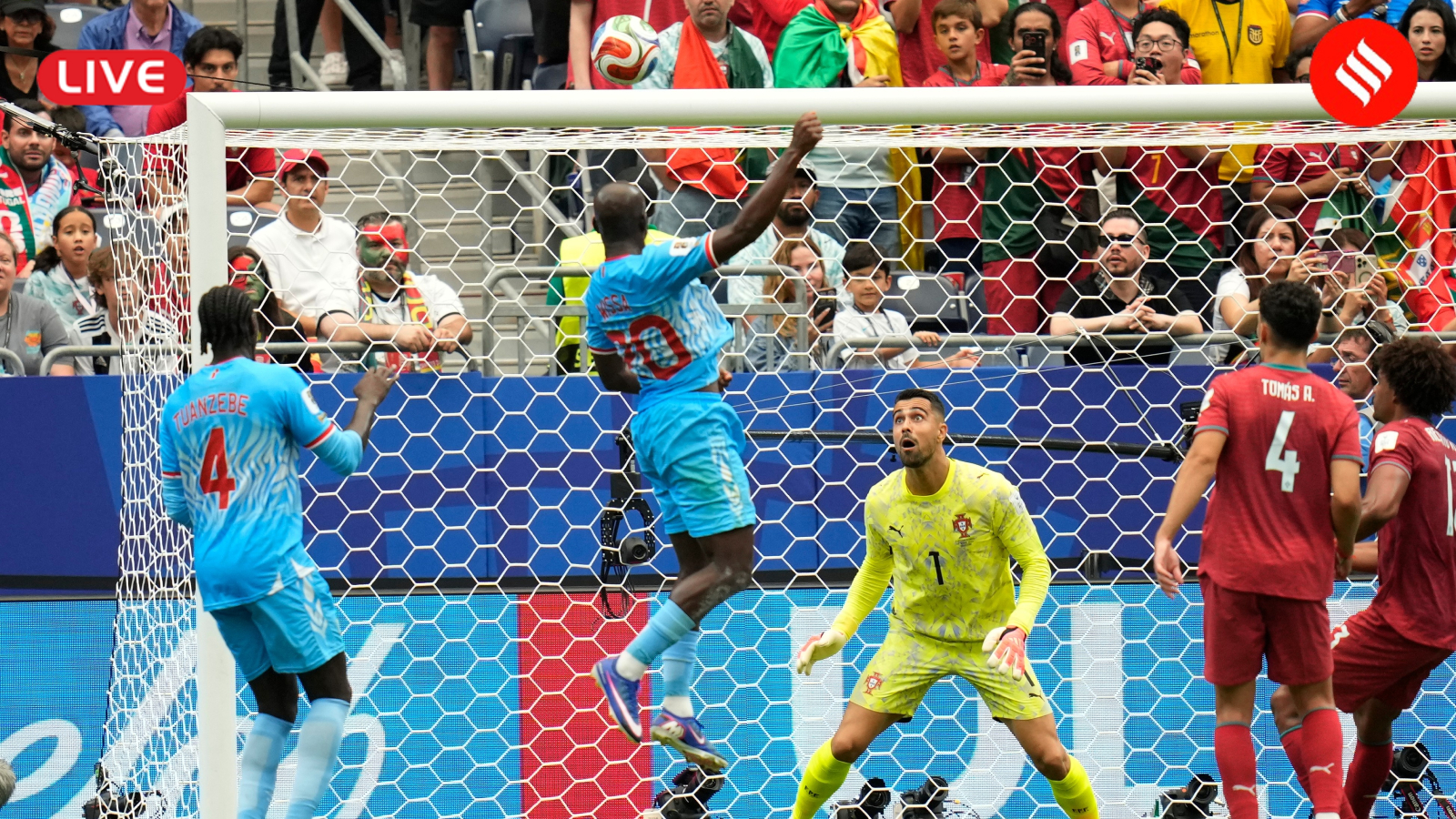 Portugal vs DR Congo FIFA World Cup 2026 Live Score: POR open World Cup campaign vs COD in Houston.