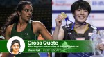Indian shuttler PV Sindhu and Japanese shuttler Akane Yamaguchi in action. (BAI/AP)